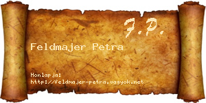 Feldmajer Petra névjegykártya